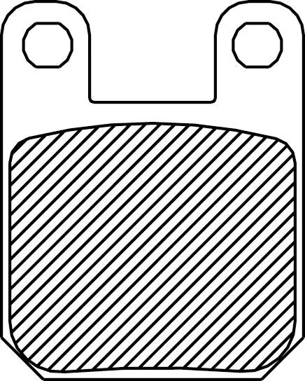 Drag Specialties Sintered Brake Pads - Superior Stopping Power