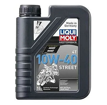 Liqui Moly 4t 10w-40 Street Engine Oil - Full-synthetic