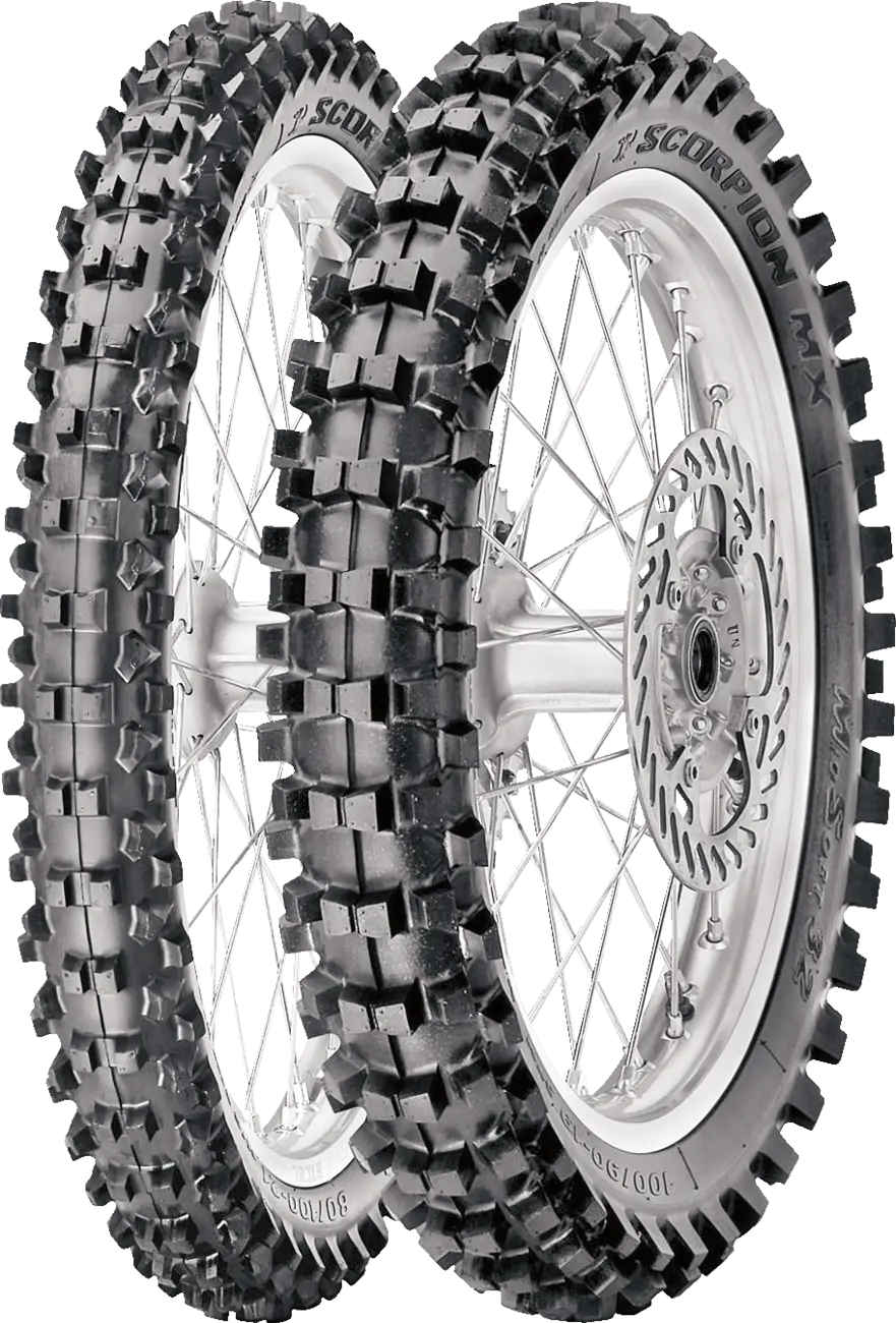 Pirelli Scorpion Mx32 Mid Soft Tire - 100/90-19 Rear