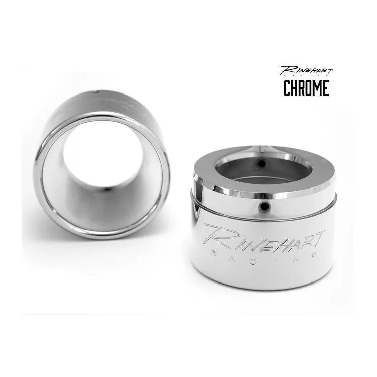 Rinehart Racing Chrome End Caps For Exhaust Systems
