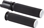 Arlen Ness Knurled Grebs - Sort/krom