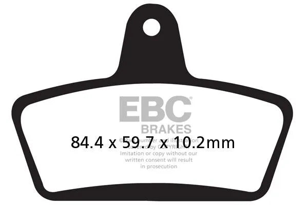 Ebc Fa Series Organic Brake Pads