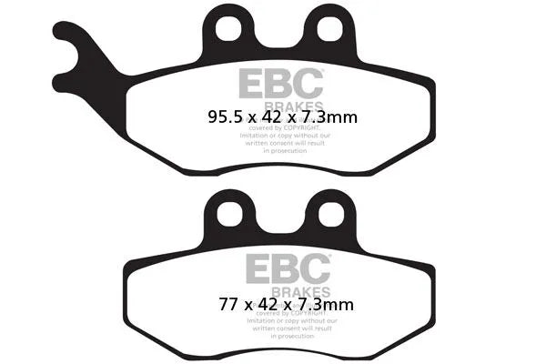 Ebc Sfa-hh Sintered Scooter Brake Pads