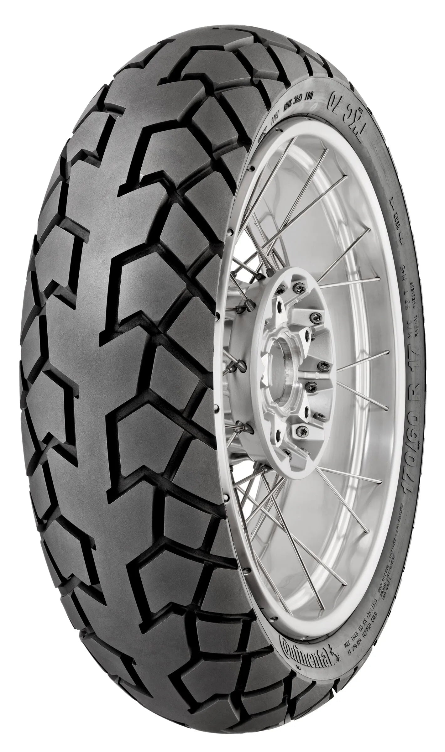 Continental Tkc 70 Tire 4.00-18 For Dual Sport Motorcycles