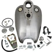 Drag Specialties Extended Quickbob Tank Kit - Rubber Mount