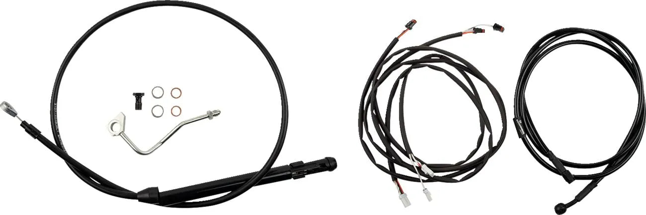 Burly Brand Touring Model Control Kit For 2" Risers