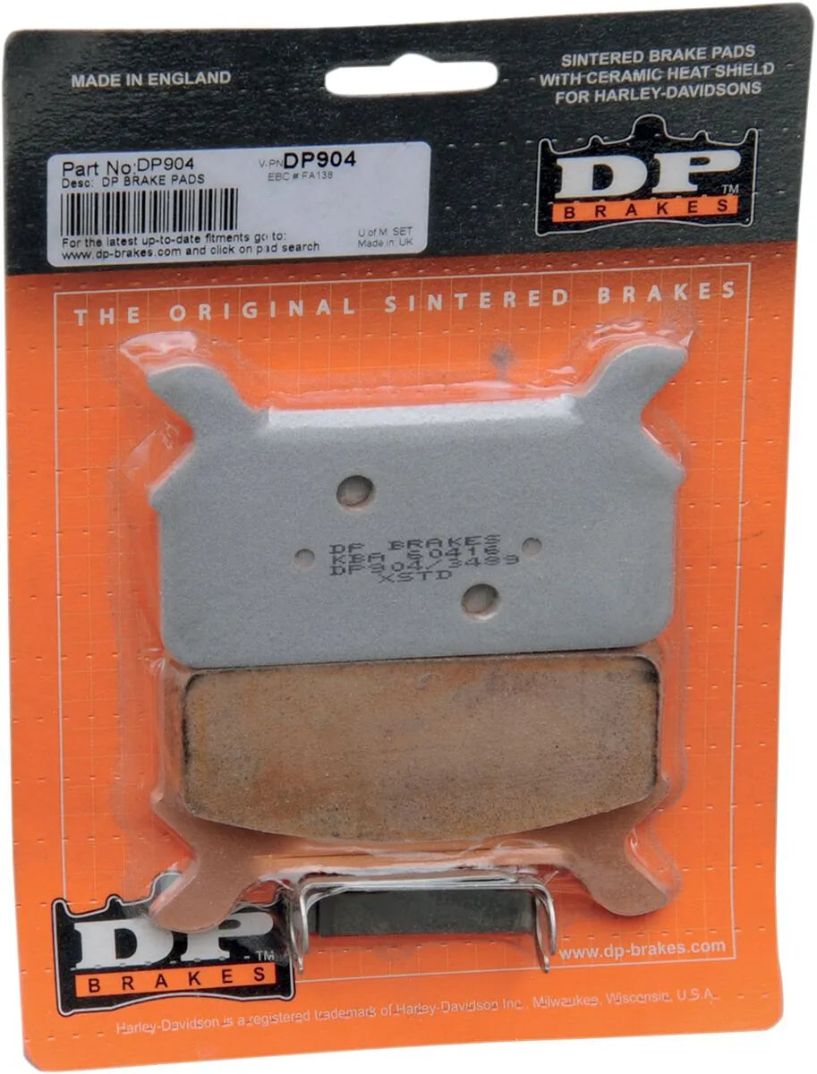 Dp Brakes Dp904 Sintered Metal Brake Pads For Harley/buell