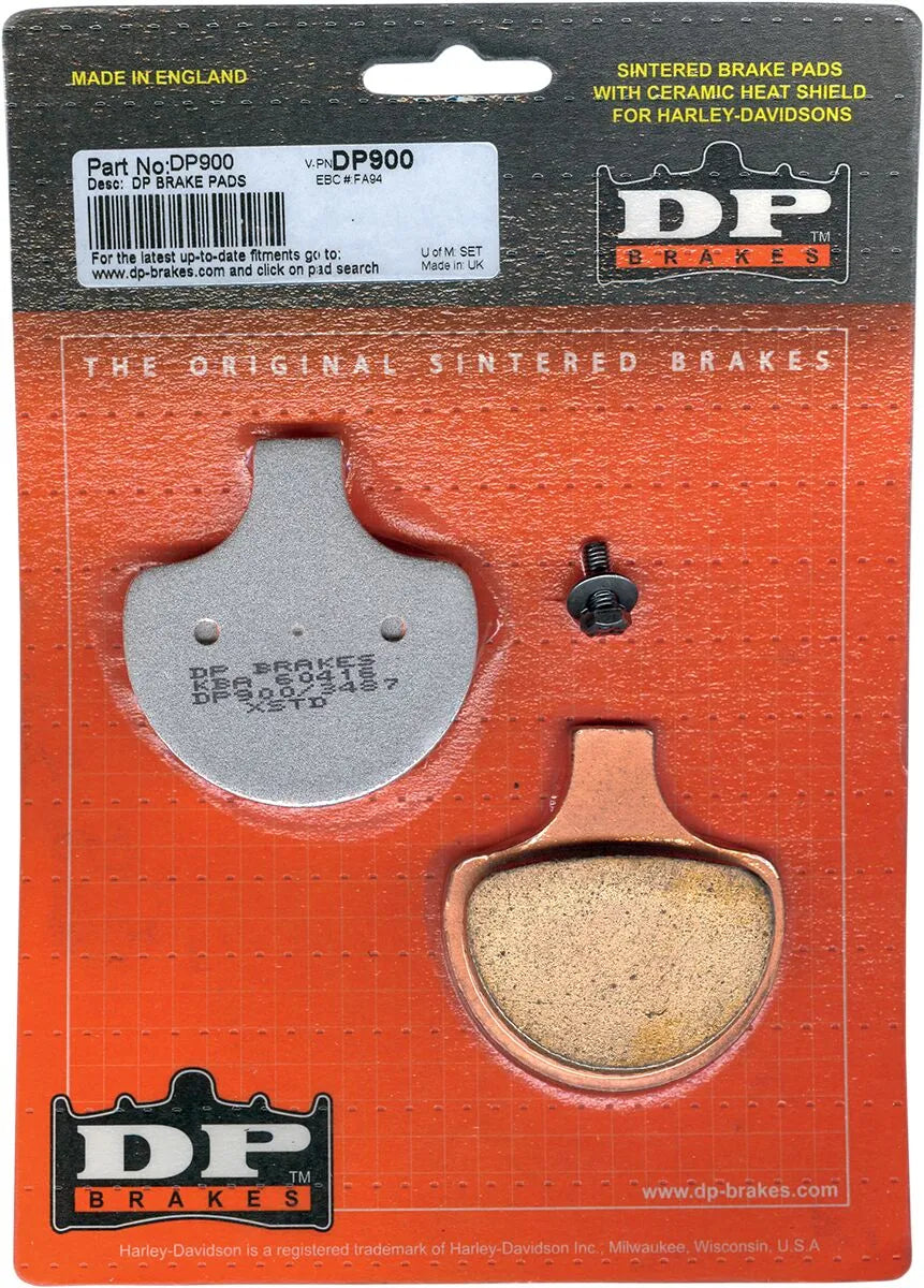 Dp Brakes Sintered Metal Brake Pads For Harley/buell