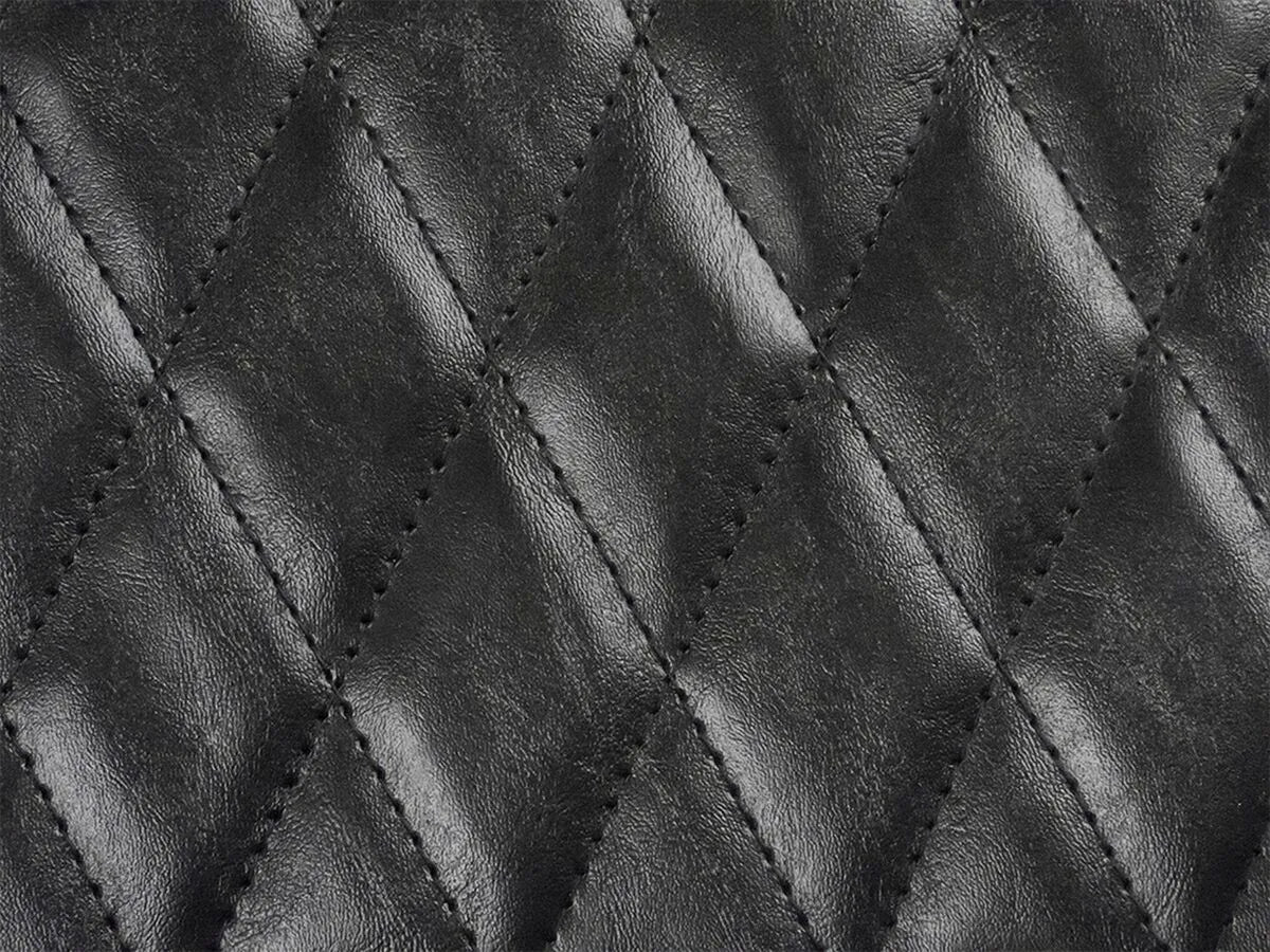 Le Pera Cherokee sæde - sort diamantsøm