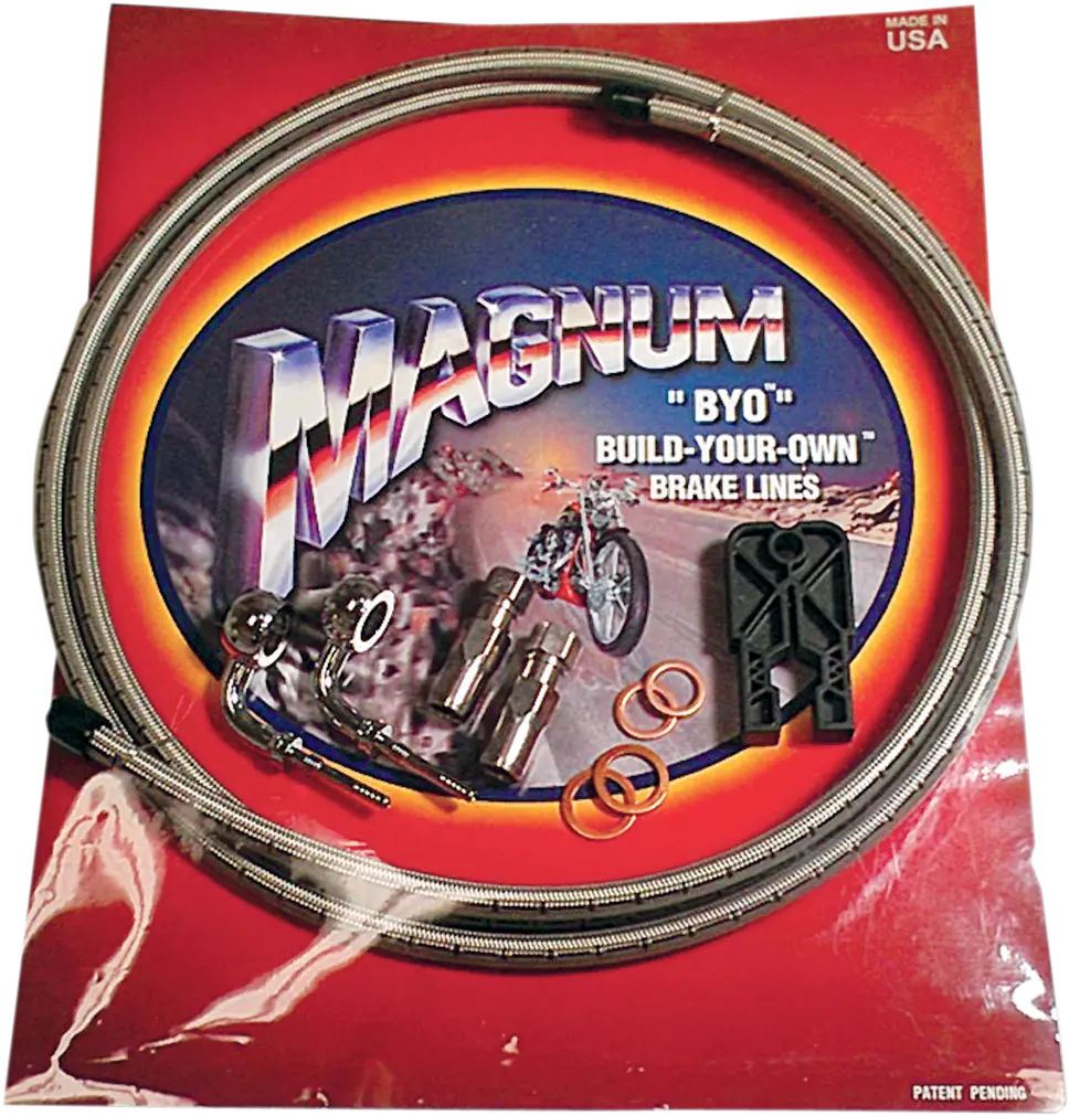 Magnum Shielding Byo Brake Line Kit For Non-abs Systems