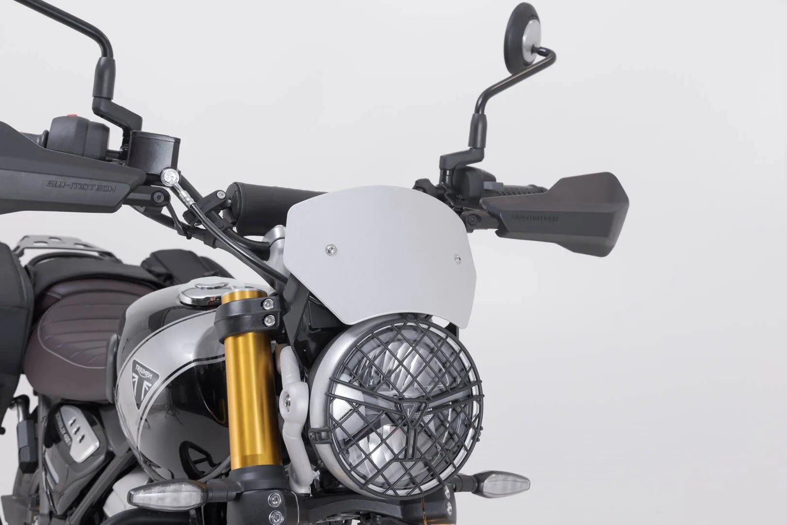 Sw-motech Forrude - Sølv aluminiumsforrude