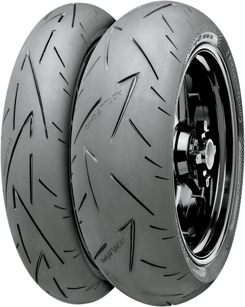 Continental Contisportattack 2 Tire 190/55zr17 Radial Tubeless