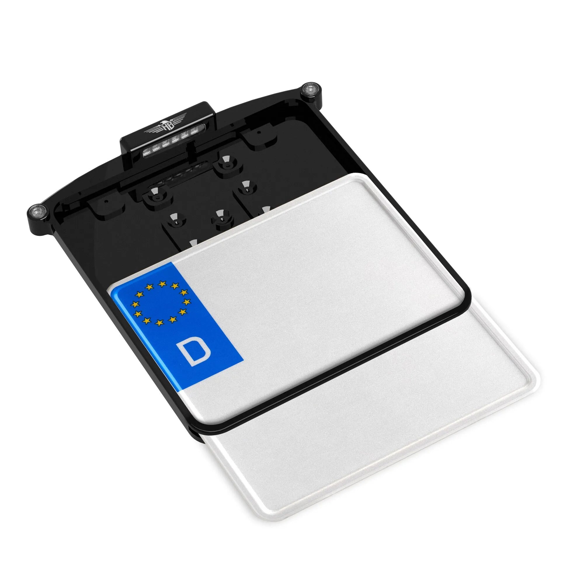 Heinz Bikes Nano License Plate Holder For Motorcycles