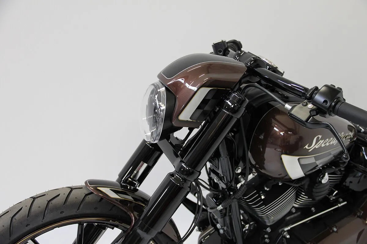 Cult Werk Forlygtesæt - Sort Abs-hus