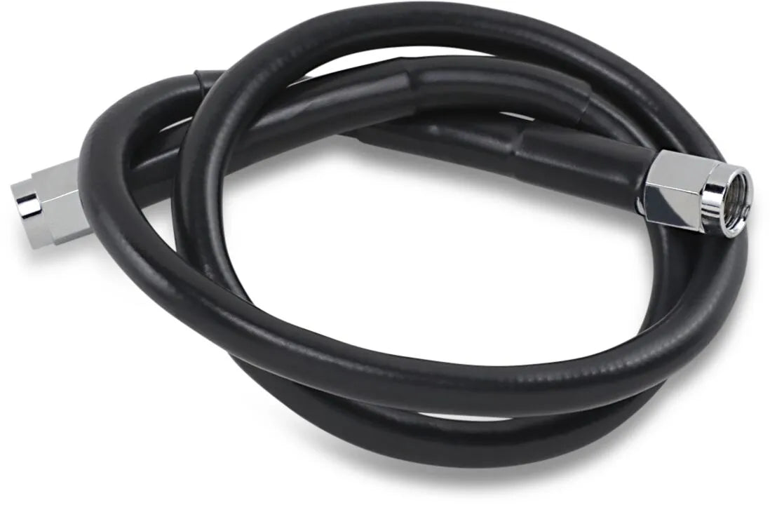 Drag Specialties Universal Brake Line - 24" Black Vinyl