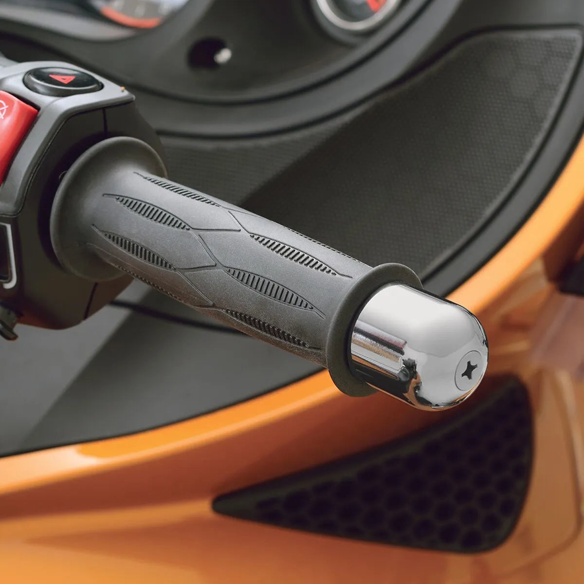 Vis forkromede styrendevægte - vibrationsdæmpning