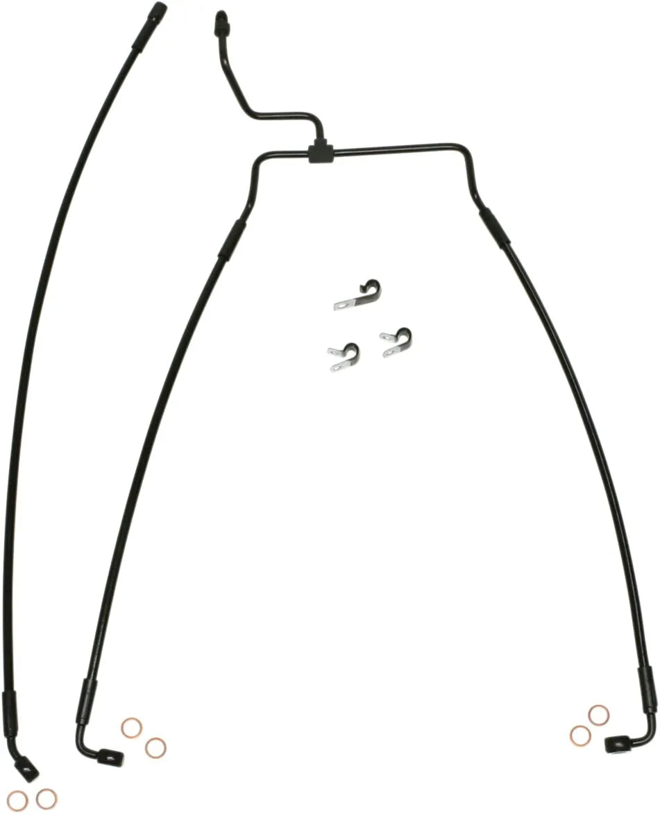 Magnum Shielding Xr Front Brakeline Kit For Harley Without Abs