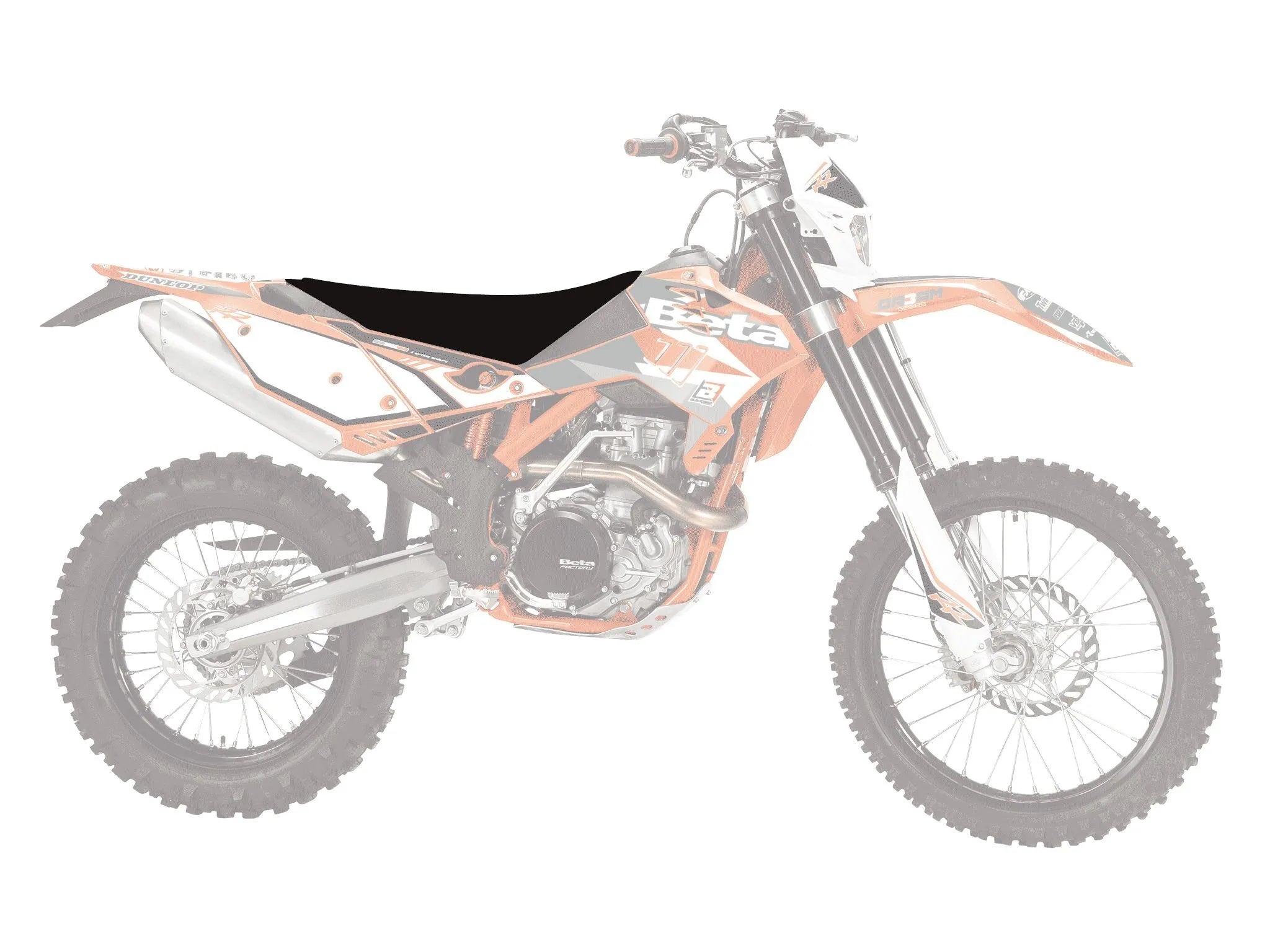 Blackbird Racing Pyramid Sædebetræk - Sort