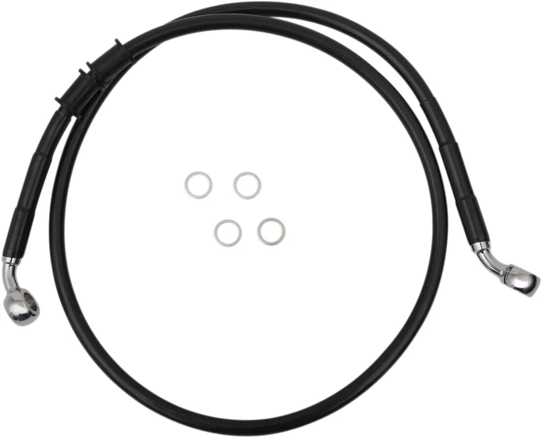 Drag Specialties Extended Brake Line For Front (Non-abs)