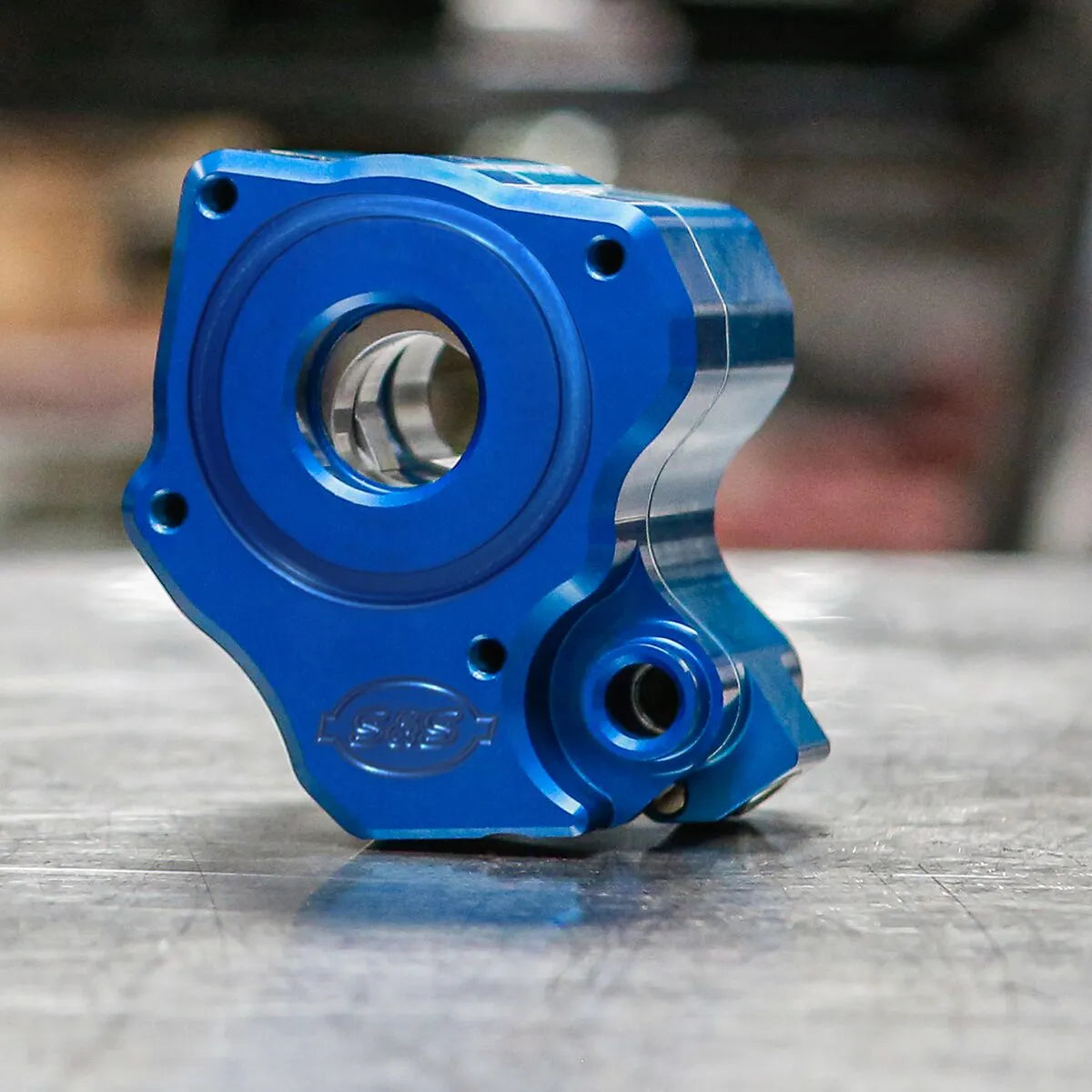 S&amp;S Cycle Oil Pump High-Flow Billet Aluminium
