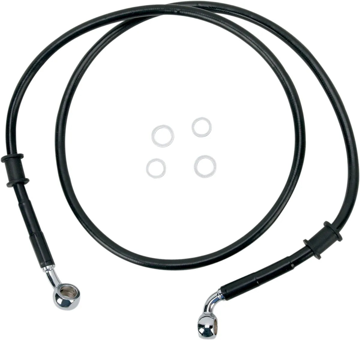 Drag Specialties Stainless Steel Brake Line Kit