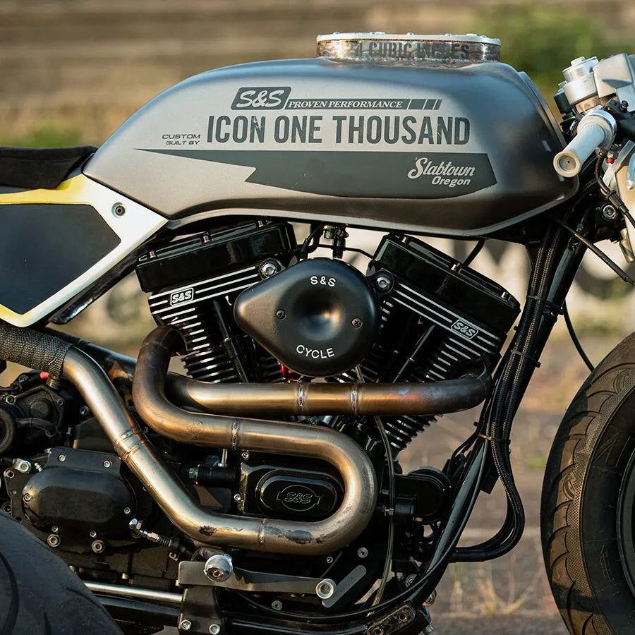 S&s Cyklus T124 lavkompressionsmotor med lang blok