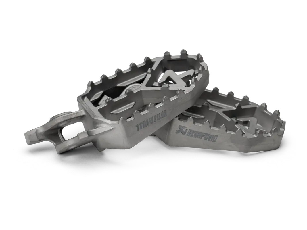Akrapovic titanium fodpinde