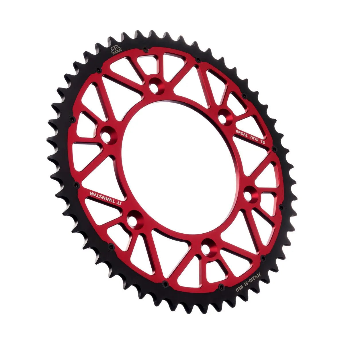 JT Sprockets Twinstar Hybrid Tandhjul - 520 51t
