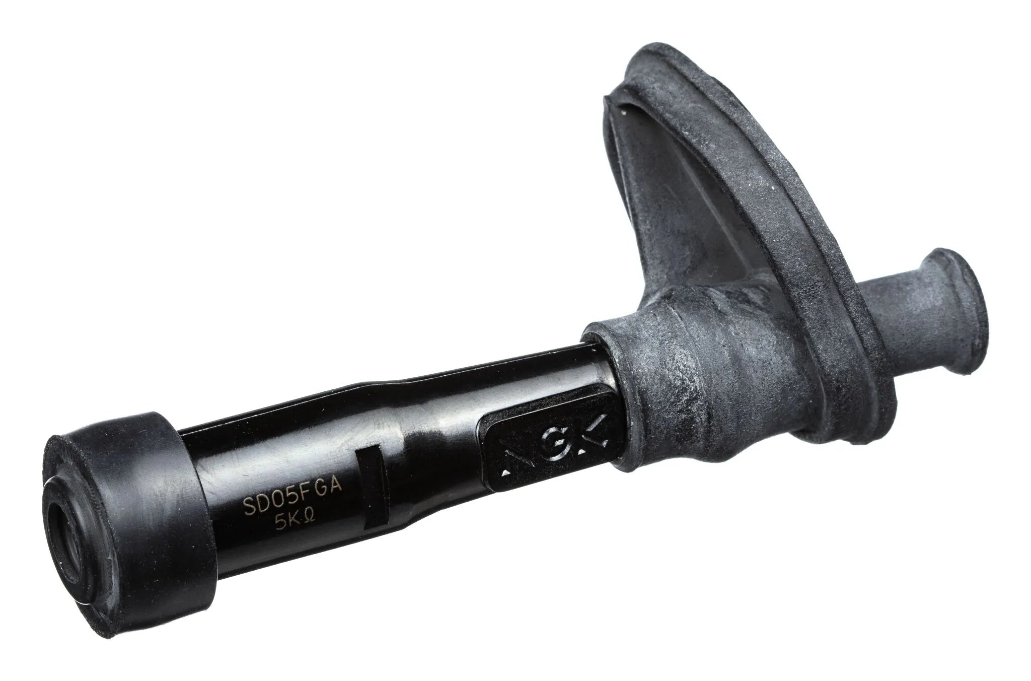 Ngk Tændrørshætte - Lige, Sort