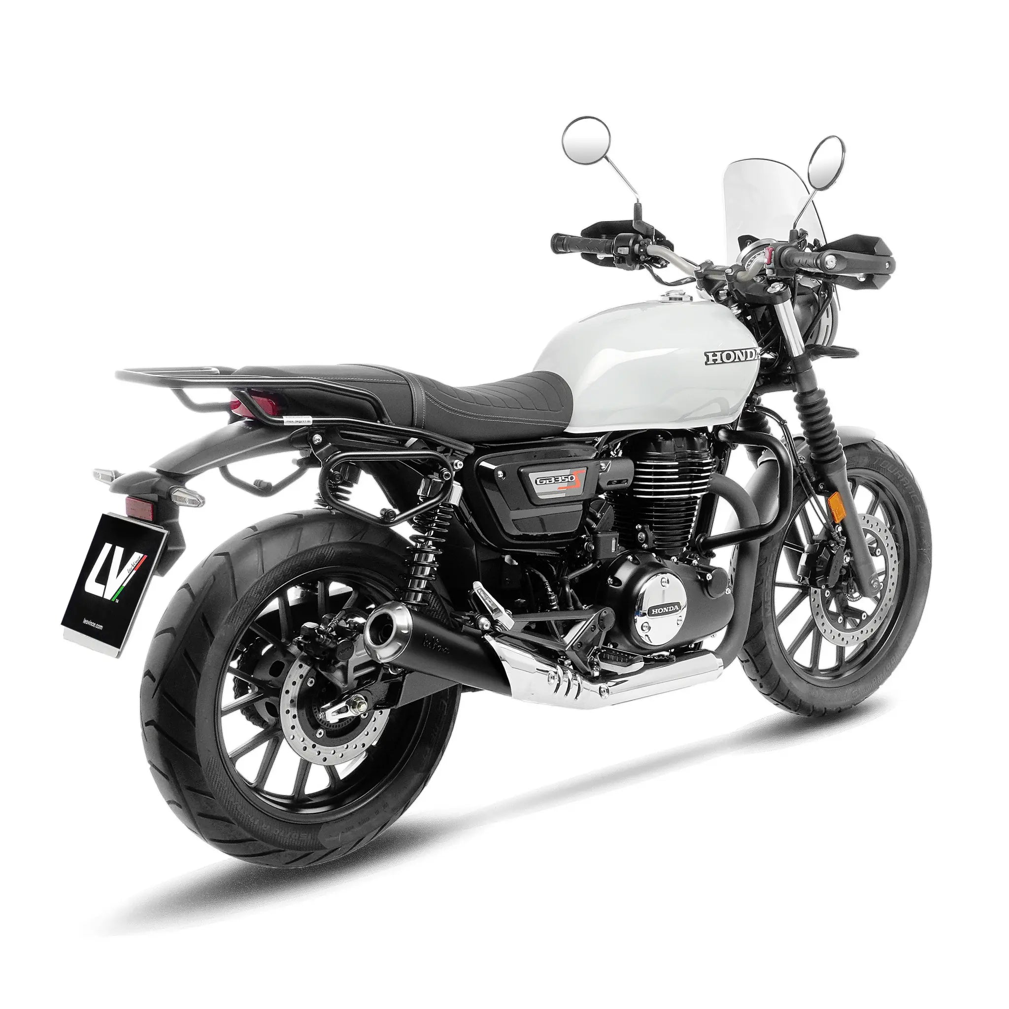 Leovince Lv Classic Racer Black Edition Slip-on Muffler