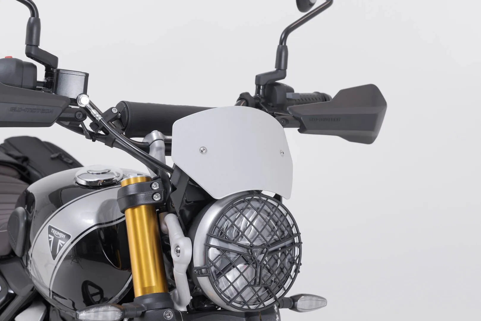 Sw-motech Forrude - Sølv aluminiumsforrude