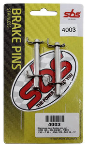Sbs Brake Pad Pins Set For Mx And Enduro Bikes