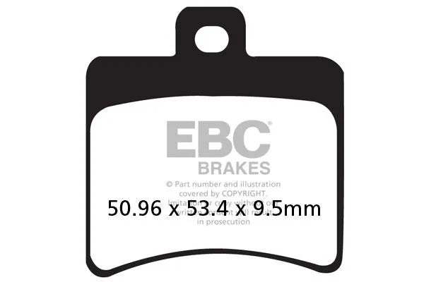 Ebc Sfa-hh Sintered Brake Pads For Scooters