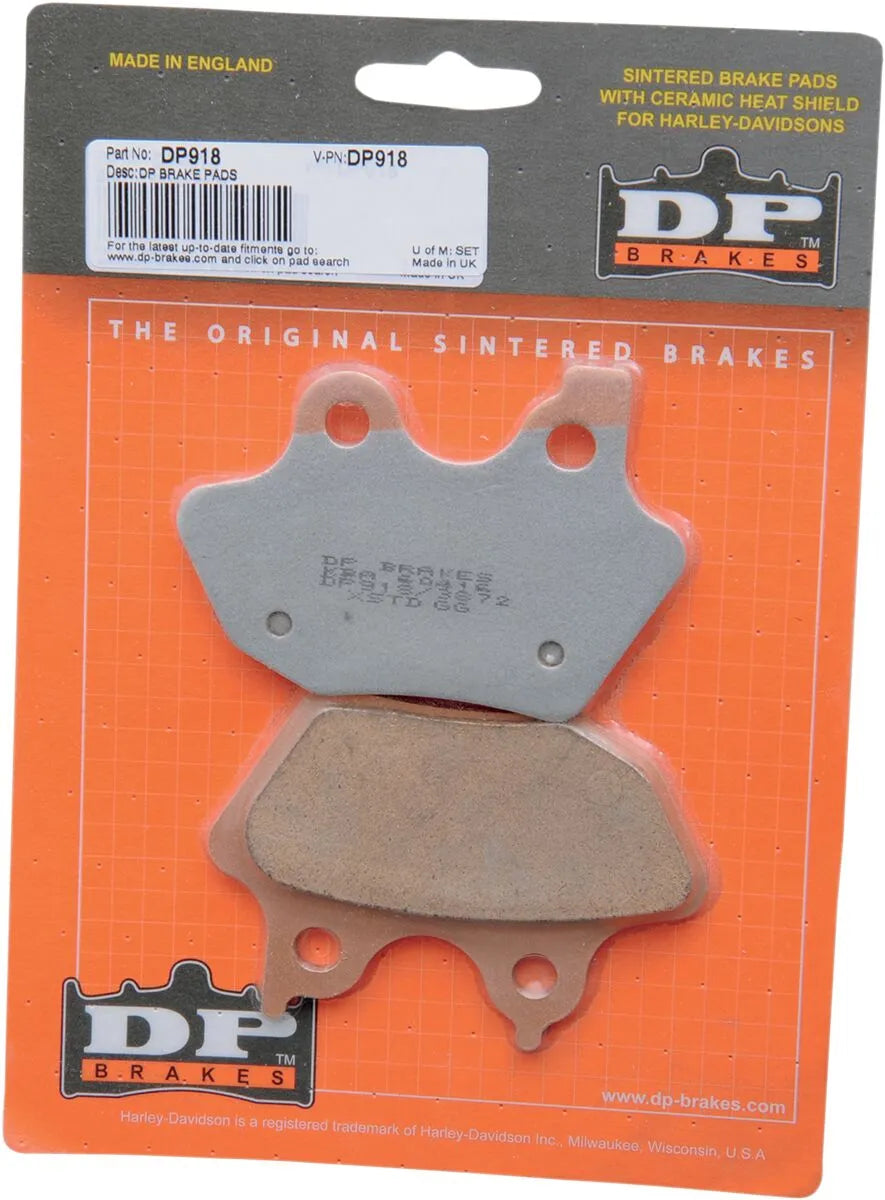 Dp Brakes Dp918 Sintered Metal Brake Pads For Harley/buell