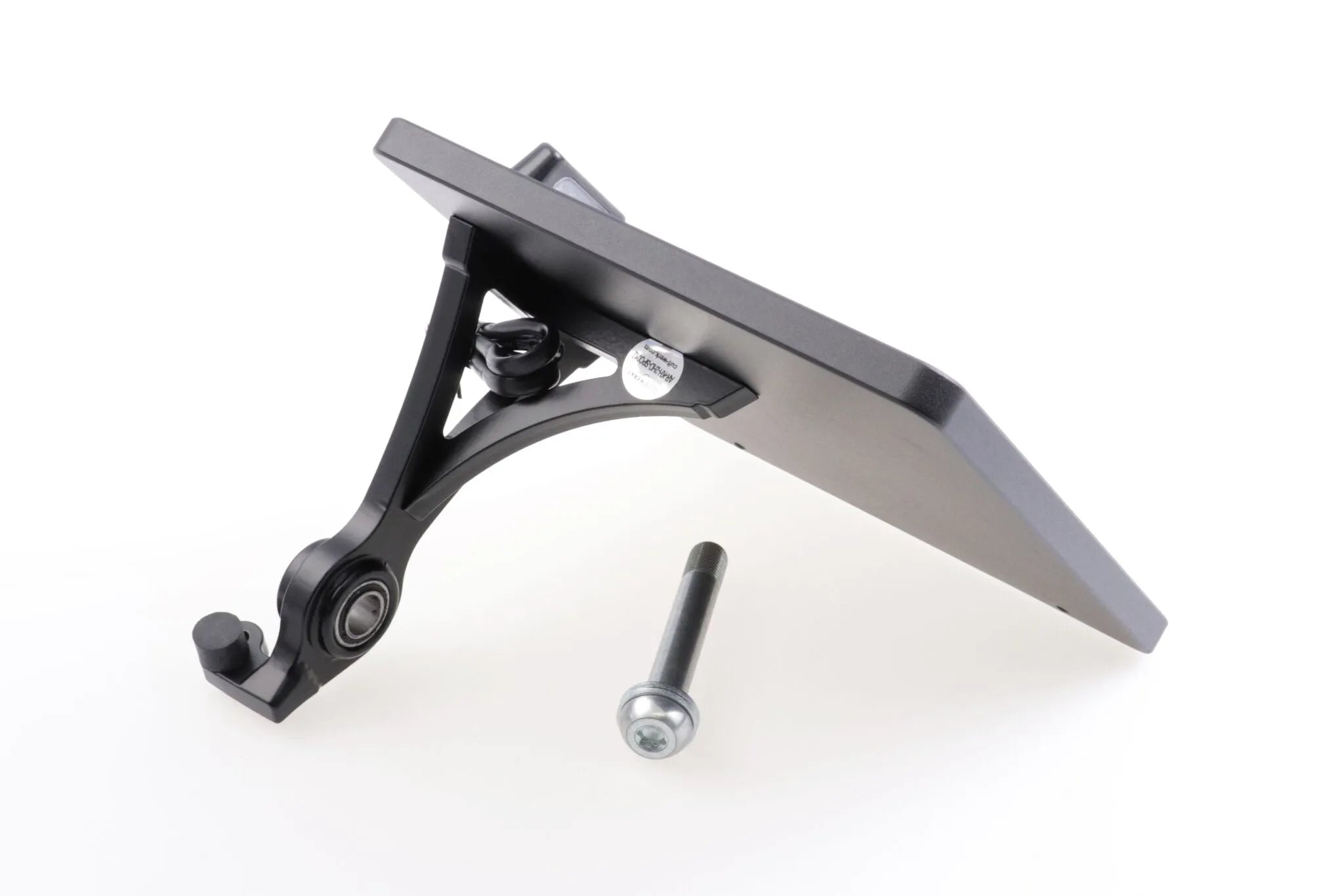 Cult Werk License Plate Holder - Black Steel